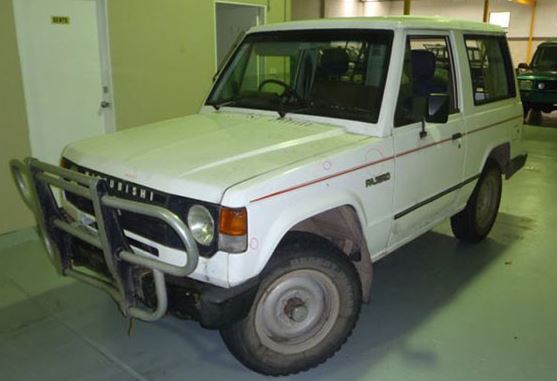 1987 Mitsubishi Pajero — Manual Petrol
