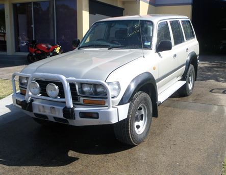 1996 Toyota Landcruiser Gxl — FZJ80 Auto