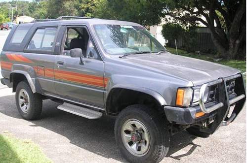 1986 Toyota 4RUNNER — YN63 Manual Petrol