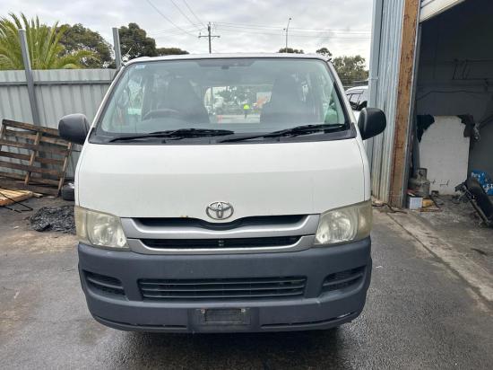 2008 Toyota Hiace — Manual Petrol