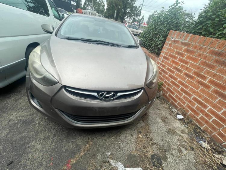 2012 Hyundai Elantra — Manual Petrol