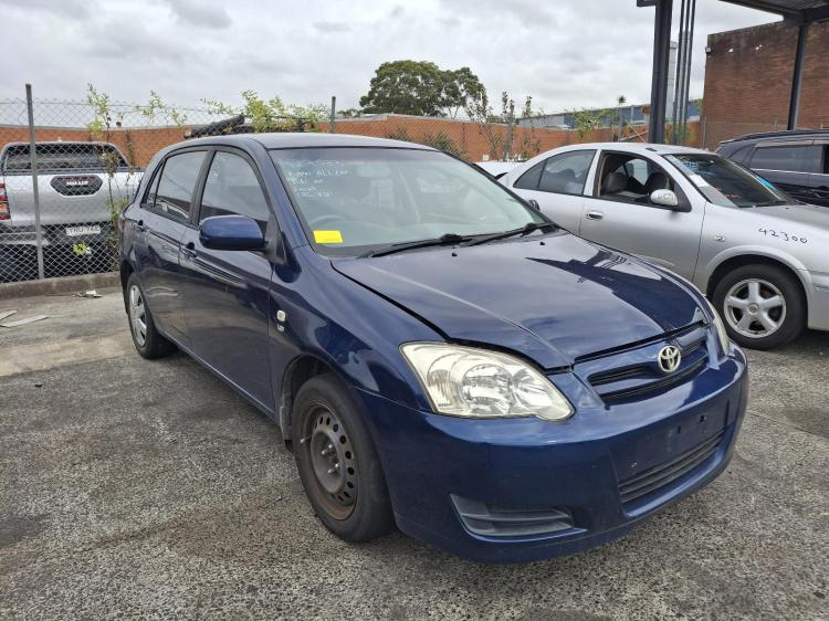 2004 Toyota Corolla — ZZE122R-AHPDKQW Auto Petrol