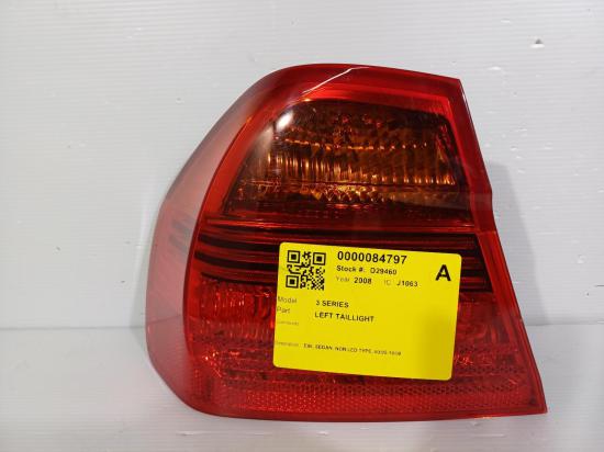 Series Bmw 3 Series 3 — Left Taillight