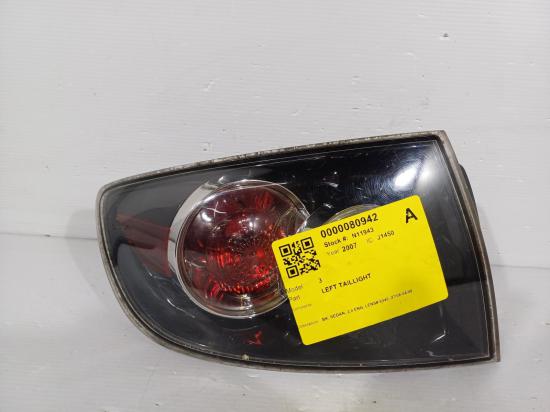 2007 Mazda 3 — Left Taillight