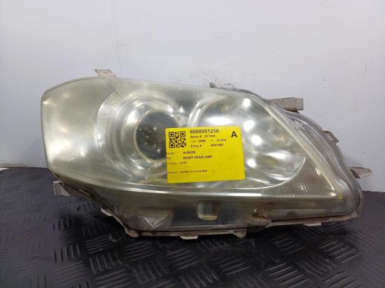 Aurion Toyota Aurion — Right Headlamp
