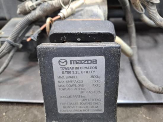 2012 Mazda Bt-50 — Towbar