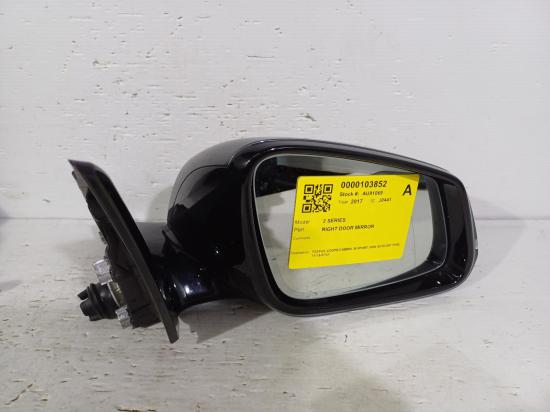 2017 BMW 2 Series — Right Door Mirror