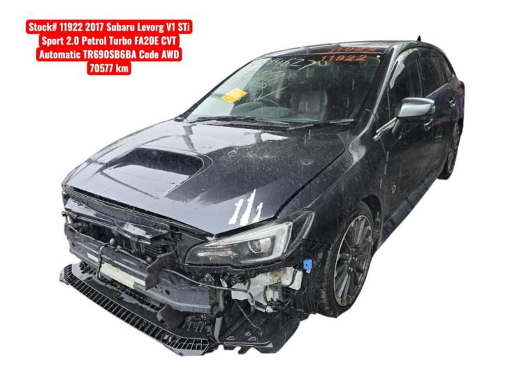 2017 Subaru Levorg — V1 STI SPORT Auto Petrol