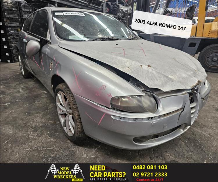 2003 Alfa Romeo 147 — 2.0L AR32310 3DR HATCH 5SPD MAN FWD 16V TWIN SPARK Manual Petrol