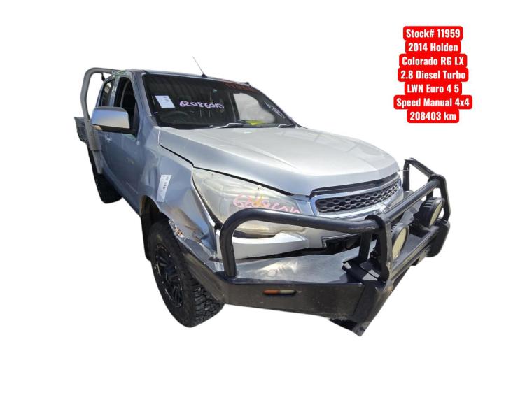 2014 Holden Colorado — RG LX Manual Diesel