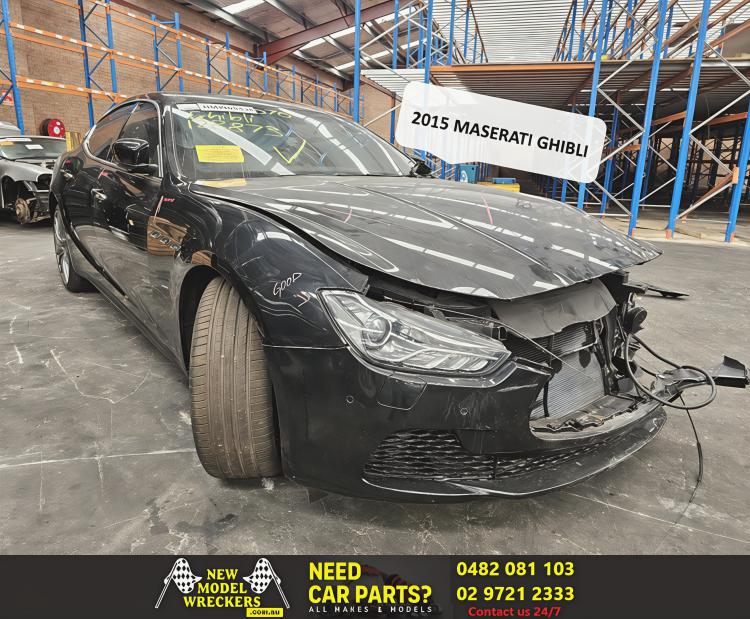 2015 Maserati Ghibli — 3.0TT M156B AUTO 8SPD RWD S Auto Petrol