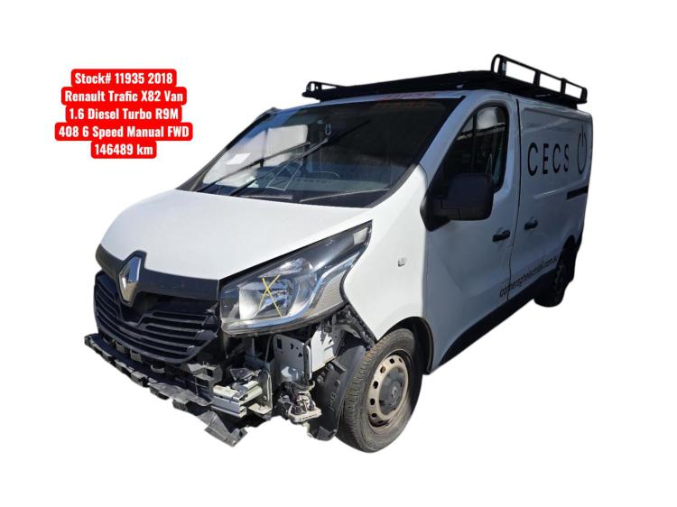 2018 Renault Trafic — X82 VAN Manual Diesel