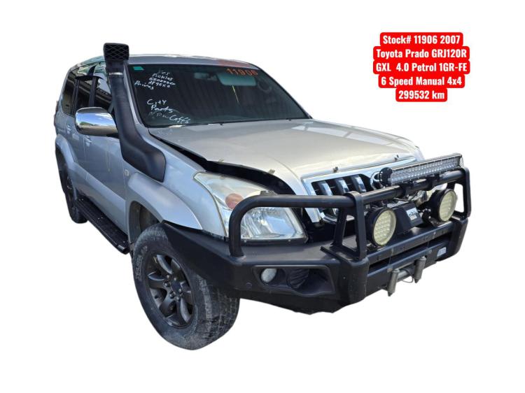 2007 Toyota Prado — GRJ120R GXL Manual Petrol