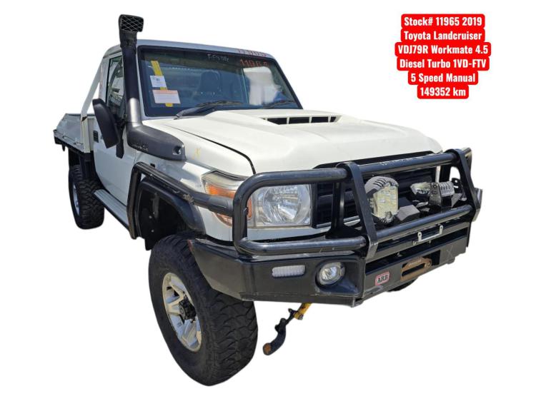 2019 Toyota Landcruiser — VDJ79R WORKMATE Manual Diesel