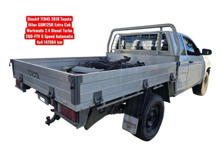 2018 Toyota Hilux — GUN125R WORKMATE Auto Diesel