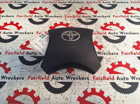 2008 Toyota Kluger — STEERING WHEEL BLACK