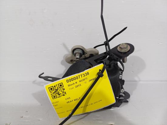 2015 Mazda Cx5 — RH FRONT SEAT BELT ONLY
