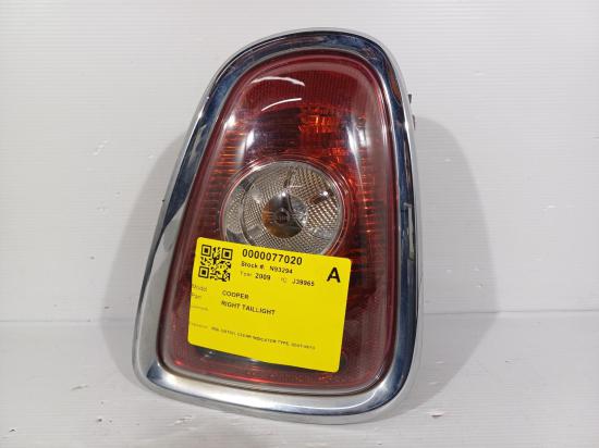 2009 Mini Cooper — CLEAR INDICATOR TYPE