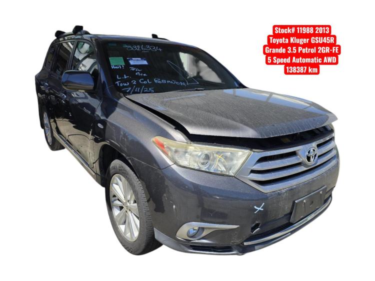 2013 Toyota Kluger — GSU45R GRANDE Auto Petrol