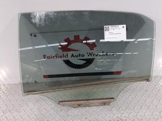 2007 Toyota Corolla — Left Rear Door Window