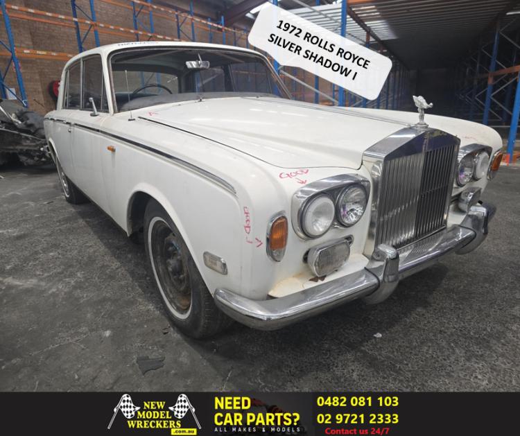 1972 Rolls Royce Silver Shadow I — 6.8I AUTO 3SPD RWD SWB Auto Petrol