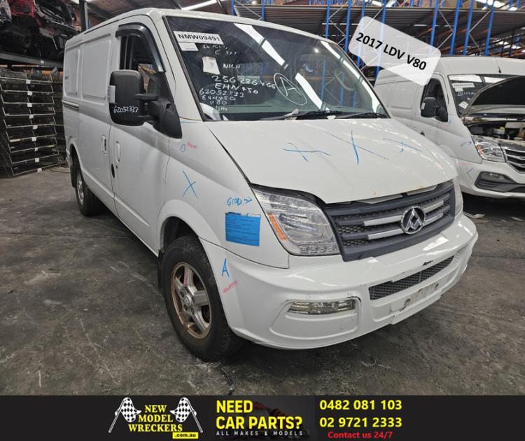 2017 LDV V80 — 2.5DT AMT 6SPD FWD SWB LOW ROOF Auto Diesel