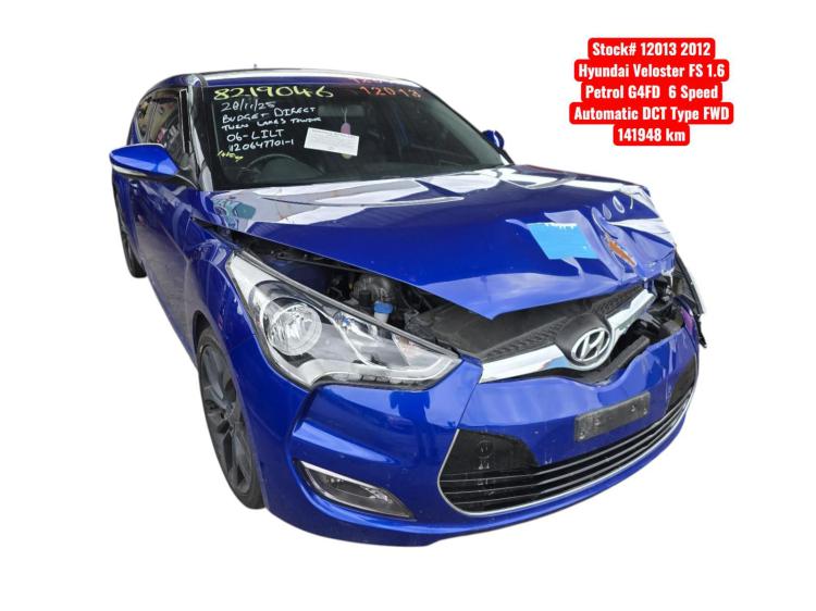 2012 Hyundai Veloster — FS NON TURBO Auto Petrol