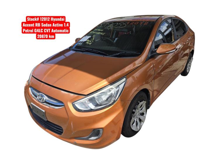 2016 Hyundai Accent — RB ACTIVE Auto Petrol