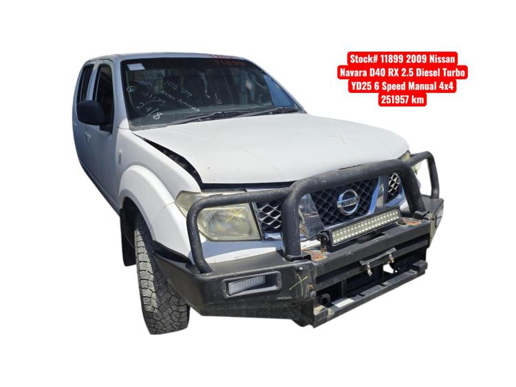 2009 Nissan Navara — D40 RX Manual Diesel
