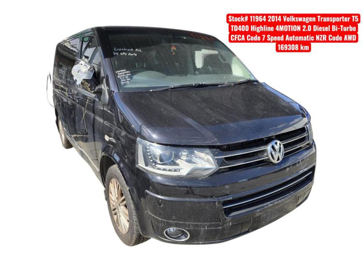 2014 Volkswagen Transporter — T5 TDI400 HIGHLINE 4MOTION Auto Diesel
