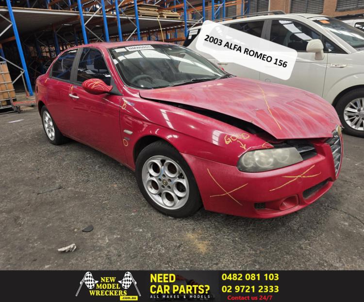 2003 Alfa Romeo 156 — 2.5L AR32405 AUTO 4SPD FWD V6 24V Auto Petrol