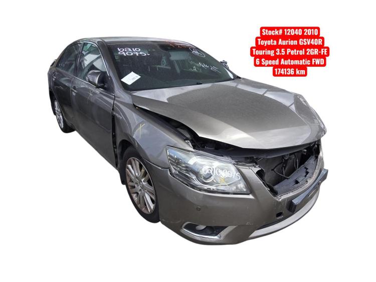 2010 Toyota Aurion — GSV40R TOURING Auto Petrol