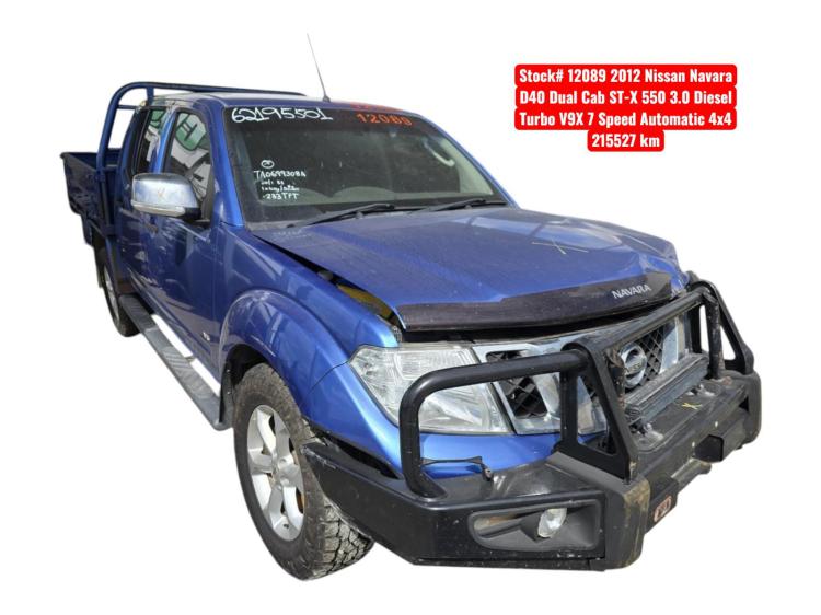 2012 Nissan Navara — D40 ST-X 550 Auto Diesel
