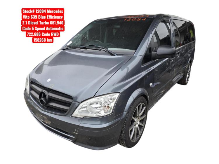 2013 Mercedes Benz Vito — 639 VALENTE Auto Diesel