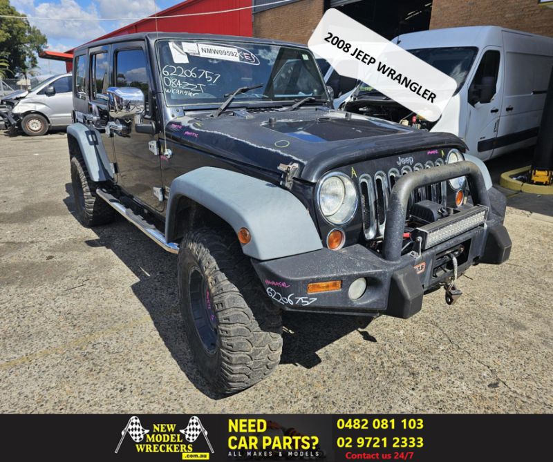 2008 Jeep Wrangler — 3.8L EGT MAN 6SPD AWD UNLIMITED SPORT Manual Petrol
