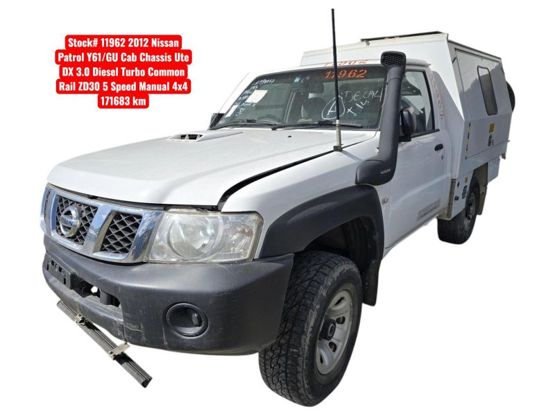 2012 Nissan Patrol — GU DX Manual Diesel