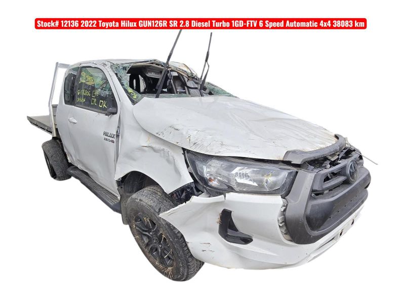 2022 Toyota Hilux — GUN126R SR Auto Diesel