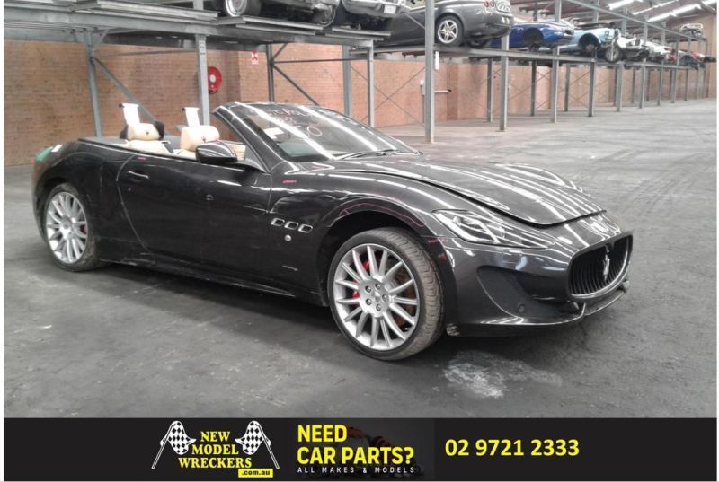 2013 Maserati Grancabrio — 4.7L M145B ZF AUTO V8 6SPD RWD CONV. Auto Petrol