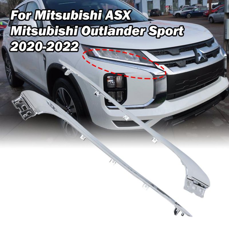 2020 Mitsubishi Asx — Front Bumper Lower Moulding Trim Chrome front bumper lower chrome moulding trim RH suits mitsub