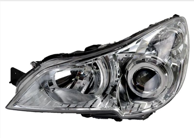 2009 Subaru Outback- Liberty — New aftermarket LH headlight assembly suits Subaru Liberty / Outback 2009-2014. Projector style headlamp. OEM reference 84913AJ080. Direct replacement driver side unit.