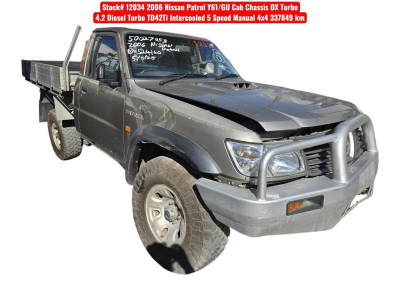 2006 Nissan Patrol — Y61/GU DX Manual Diesel
