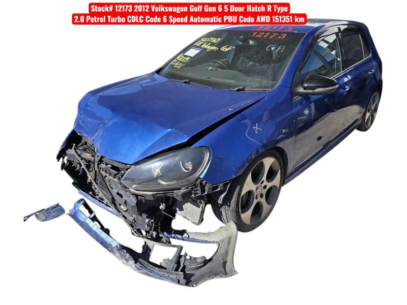 2012 Volkswagen Golf — GEN 6 TYPE R Auto Petrol