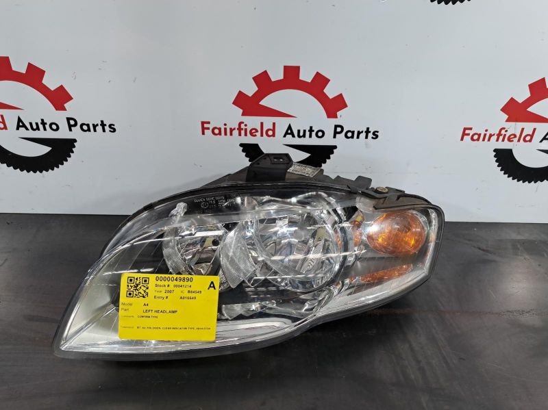 2007 Audi A4 — HALOGEN