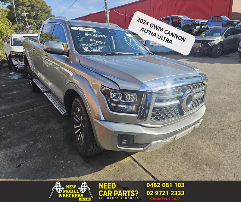 2024 GWM Cannon Alpha Ultra — P05 2.4DT GW4D24 AUTO 9SPD 4WD DUAL CAB LUX Auto Diesel