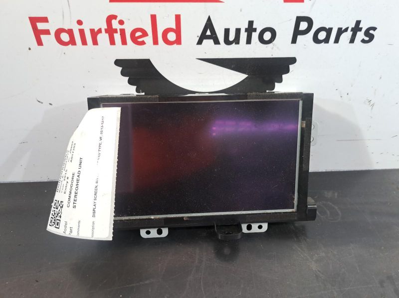 2015 Holden Commodore — DISPLAY SCREEN