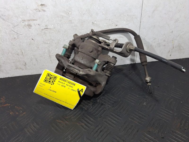 2016 Mazda Mazda3 — LH REAR MANUAL HANDBRAKE TYPE