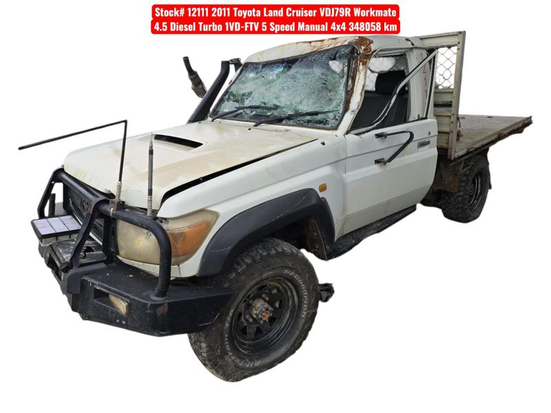 2011 Toyota Land Cruiser — VDJ79R WORKMATE Manual Diesel