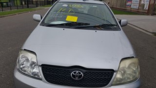 2003 Toyota Corolla — ZZE12 Auto Gas Petrol