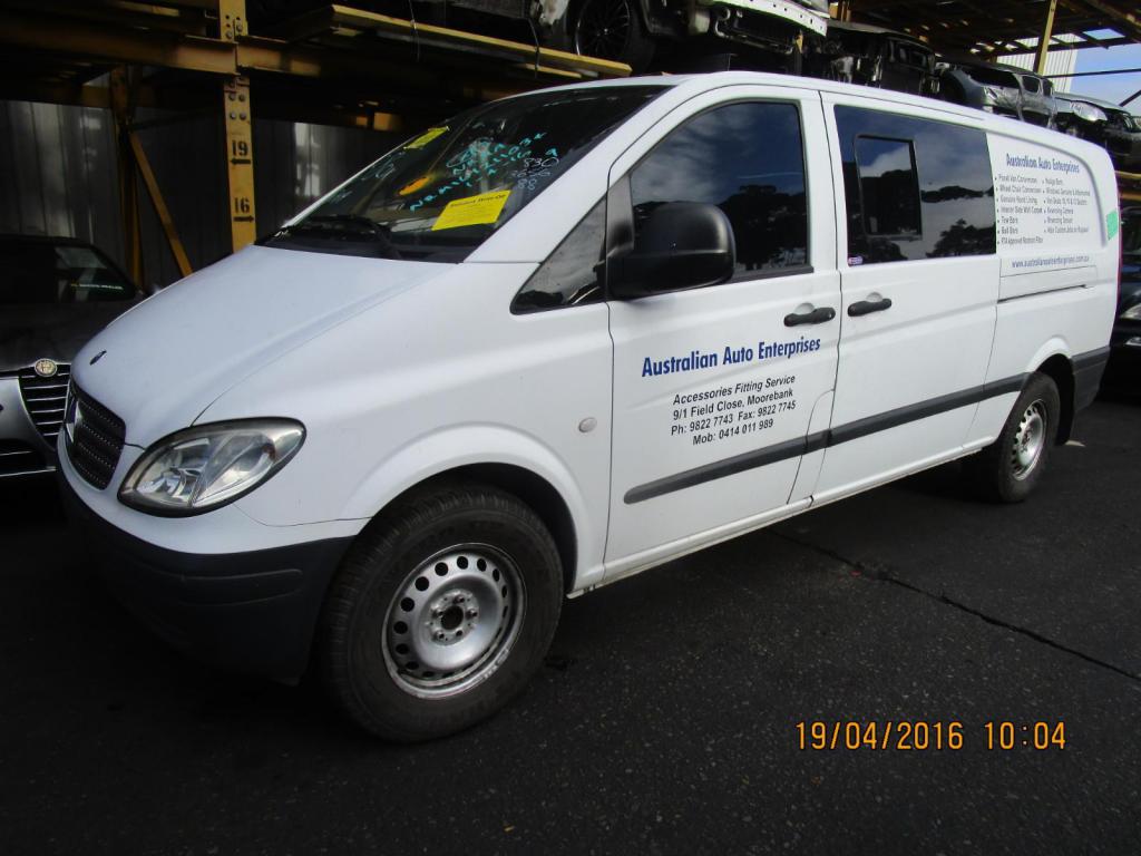 2007 Mercedes Benz Vito Cdi 109 — 2.2L OM646.980 Manual Diesel