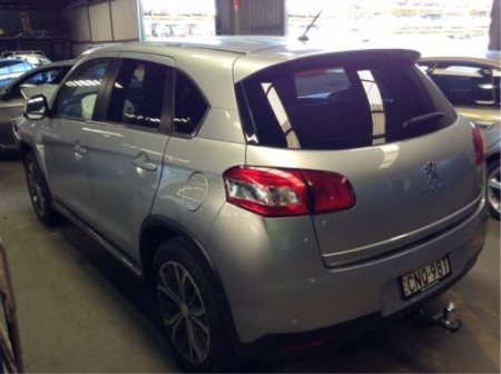 2013 Peugeot 4008 — 2.0L ERUO 4 MMC Auto Gas/Petrol